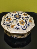 Zsolnay porcelán bonbonier perzsa mintás