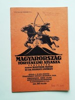 Historical atlas of Hungary, Barthos - Kurucz, 1939.