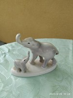 Pair of porcelain elephants for sale!