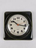 Old kienzle ceramic wall clock / retro German clock / old clock / mid century