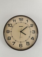 Retro plastic staiger wall clock / old West German clock / mid century