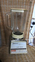 Vintage Osterizer Imperial Blender Chrome Retro 542 800 watts 1960s glass jar