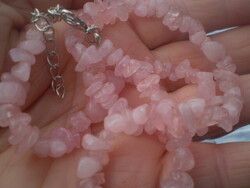 140Ct, 1cm rose quartz necklace at the cheapest price
