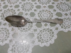 Spoon with silver-plated sauce
