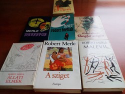 7 old books by Robert Merle