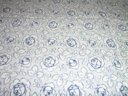 Vintage style blue rose pillowcase