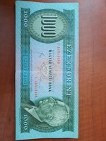 Régi 1000 Ft-os bankjegyek