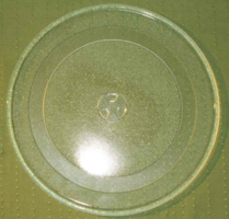 Microwave oven plate