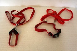 Dog leash collar harness package