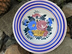 Bélapátfalva large zs&f floral plate