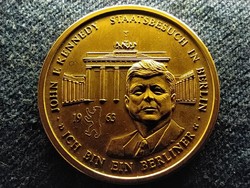 USA 35. elnöke John F. Kennedy Berlinben 1963 emlékérem (id64581)