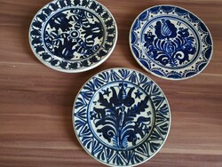 3 Korund plates, together, from the 1970s