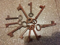 Old key package ii., 10 pcs