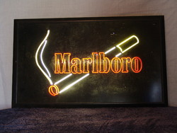 Old illuminated cigarette advertising for collectors