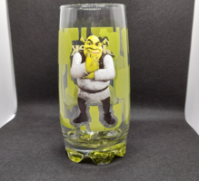 Shrek üveg pohár