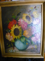 Still life oil on canvas cashiered