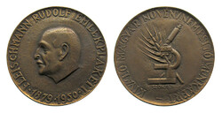 Rudolf Fleischmann commemorative plaque / for excellent work in Hungarian plant breeding