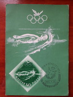 Carte Maximum Helsinki Olimpia 1952