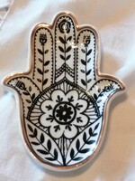 Porcelán Fatima keze ősi amulett