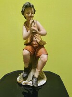 Capodimonte Olasz Figura 22cm,Hibátlan!