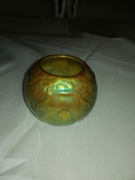 Zsolnay eozin gömb alakú váza