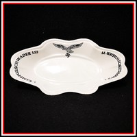 German Empire *** porcelain bowl (luftwaffe) *** 24 cm *** painted, marked