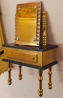 Copper dressing table, miniature, baby room furniture, wonderful