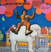 Bilicsi Tivadar énekel bakelit lemez