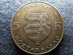 Kossuth Lajos .500 ezüst 5 Forint 1947 BP (id69037)
