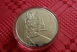 2023 Petőfi 7500 ft mint bright huge unc coin is rare! Untouched! Unopened!