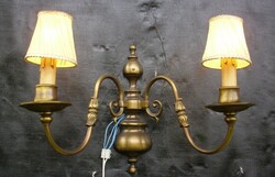 Flemish large copper wall arm with 1 2-burner bura
