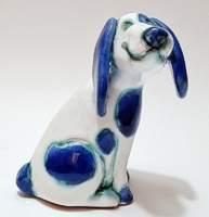 Morvay Zsuzsa - kerámia kutya figura