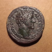 Római Marcus Aurelius császár  AS   161-180  . posta van !
