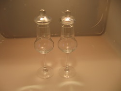 Grappa and brandy tulip glasses with lids 2 in one