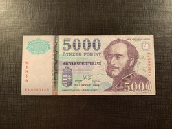 ***  UNC 2006-os 5000 ft MINTA bankjegy OLCSÓN!!  ***