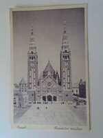 D195087 old postcard - Szeged votive church 1931