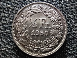 Svájc .835 ezüst 1/2 Frank 1950 B (id41703)