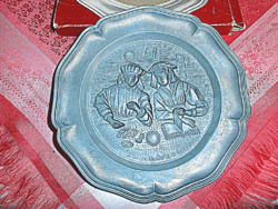 Wall tin decorative plate