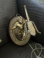 Wonderful angelic antique wall arm - rare!