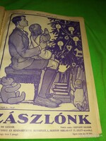 SÍK SÁNDOR :ZÁSZLÓNK 1927-1931 cserkész ifjúsági lap, VEGYES ÉVAD KÖNYVBE kötve képek szerint