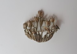 Vintage tulip brooch