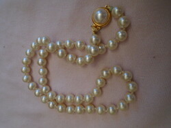 Antique, dreamy one row pearl collier - 43 cm country of origin Tahiti