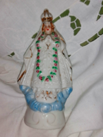 Régi, ritka, porcelán Szűz Mária porcelán szobor