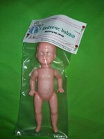 Retro magyar trafikáru bazáráru bontatlan csomag Kedvenc babám plaszti pislogó baba képek szerint 1