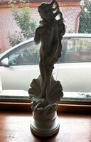 Plaster statue