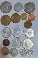 1-1000 lej, bani 1945-2016 Románia 18 különféle érme (90)