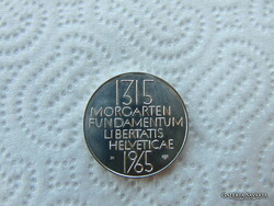 Svájc ezüst emlékérem 1965 15.25 gramm 900 - as ezüst