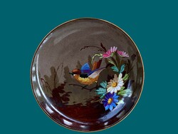 Creil & montereau porcelain plate around 1845 with wonderful colors, hand painted
