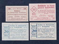 Ausztria 4 darabos szükségpénz szett 1920 (id77704)