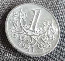 Cseh és Morvaorszàg 1941. 1 korona